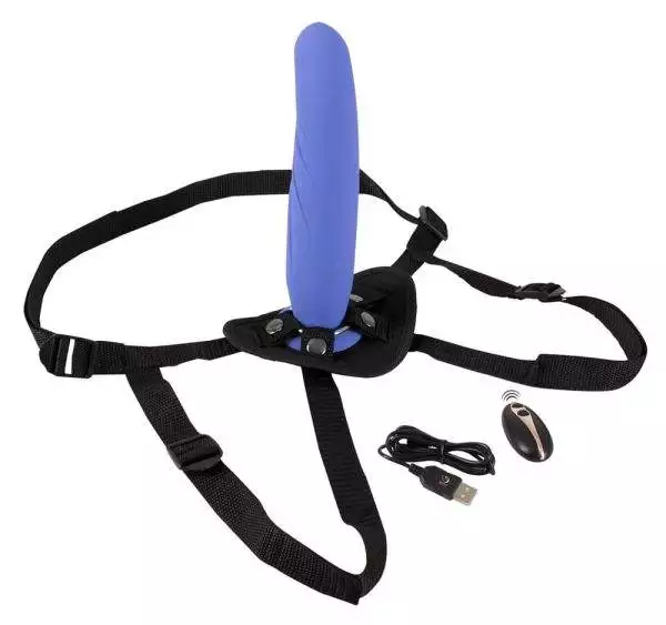 You2Toys RC Vibrating Strap-On - Lesbische Stoßvergnügen und Pegging
