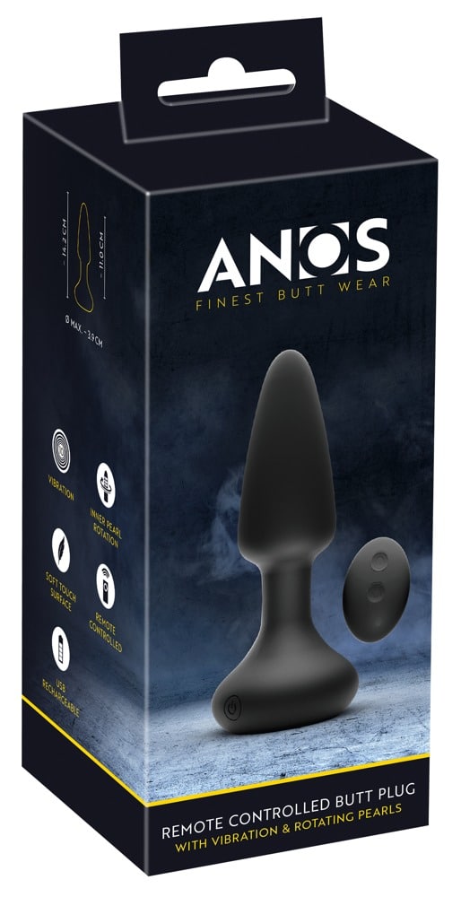 ANOS RC butt plug with vibrati