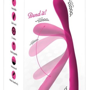 Couples Choice FlexiVibe: Biegsamer Paarvibrator Beere