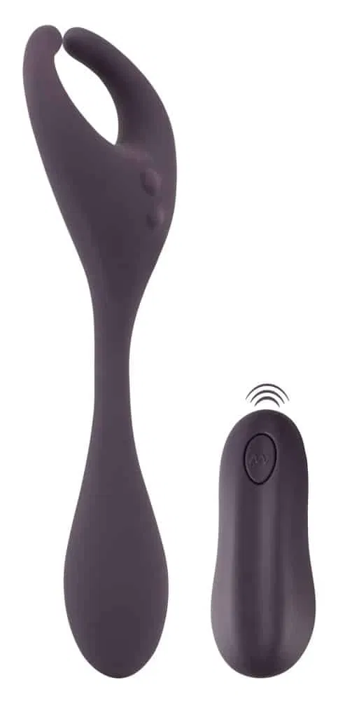 Couples Choice RC Flexi-Vib - Doppel-Vibrator mit 10 Modi