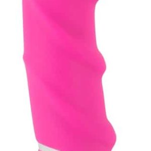 Sweet Smile Warming Soft Vibrator - Flexibel, 12 Modi, Wasserdicht Pink/Silber