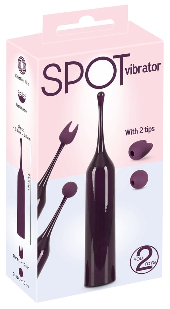 You2Toys Spot Vibrator - Punktgenaue Stimulation, 10 Vibrationsmodi