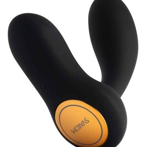 SVAKOM Vick Neo - Leiser Analvibrator für Prostata & Perineum Schwarz/Gold