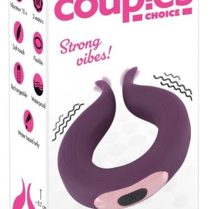 Couples Choice Paarvibrator - Two Motors Couple's Ring