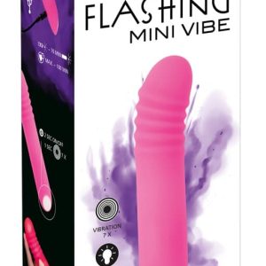 You2Toys Flashing Mini Vibe - Kleiner, leuchtender Minivibrator mit 7 Vibrationsmodi