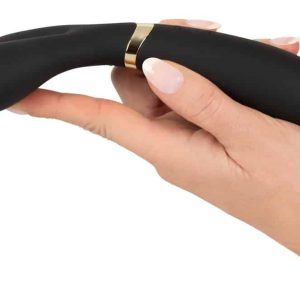 Couples Choice Flexi-Vibrator - Vielseitiges Toy mit 3 Motoren und biegsamen Armen Schwarz/Gold