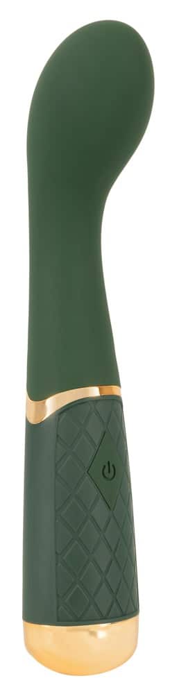 Emerald Love - Luxus G-Punkt Vibrator Grün/Gold