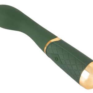 Emerald Love - Luxus G-Punkt Vibrator Grün/Gold