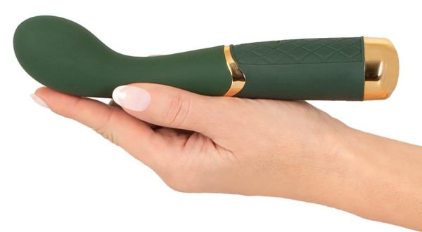 Emerald Love - Luxus G-Punkt Vibrator Grün/Gold