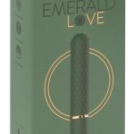 Emerald Love Luxus-Minivibrator: Diskret & wasserdicht Grün/Gold