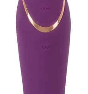 Sweet Smile Double Vibrator - Beidseitig verwendbarer Lustpunkt-Massager Beere/Gold