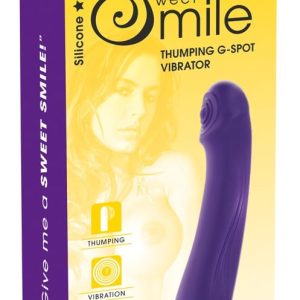 Sweet Smile G-Spot Vibrator - 7 Vibrationsmodi, 3 Klopfmodi, wasserdicht