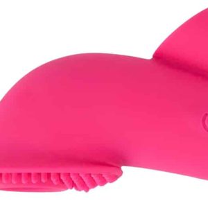 Sweet Smile Licking and Pulsating Finger Stimulator - Oral-Stimulation für Lustpunkte Pink/Gold