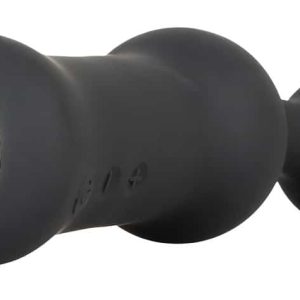 Black Velvets Flexi Prostatavibrator Schwarz/Silber