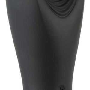 Rebel Cock Vibrator - Flexibler Masturbator mit 10 Vibrationsmodi Schwarz/Silber