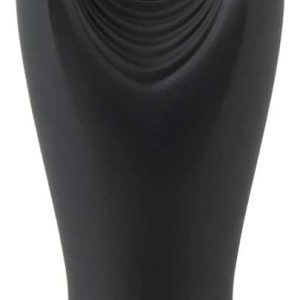 Rebel Cock Vibrator - Flexibler Masturbator mit 10 Vibrationsmodi Schwarz/Silber