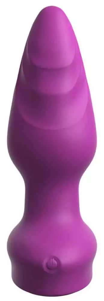 Threesome Reizstrukturierter Vibro-Analplug