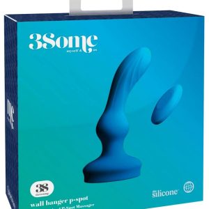 Threesome P-Spot Vibrator - Gebogener Prostata-Vibrator mit Fernbedienung