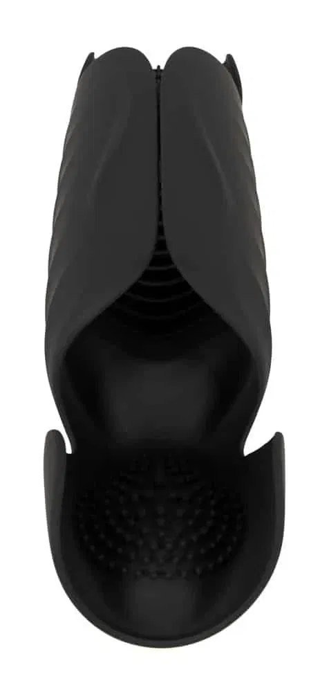 Rebel Vibrating Penis Trainer - Handlicher Masturbator mit 3 Motoren Schwarz/Rot Rebel Vibrating Penis Trainer - Handlicher Masturbator mit 3 Motoren Schwarz/Rot