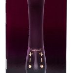 Hot Octopuss Kurve - G-Punkt-Vibrator mit 2 Motoren und 5 Vibrationsmodi Pflaume