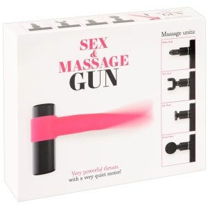 You2Toys Massagepistole - Intensive Ganzkörper- und Intimmassagen Schwarz/Pink