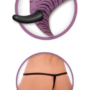 Fetish Fantasy Series Vibrating Strap-On - Stoßfreudiger Spaß!