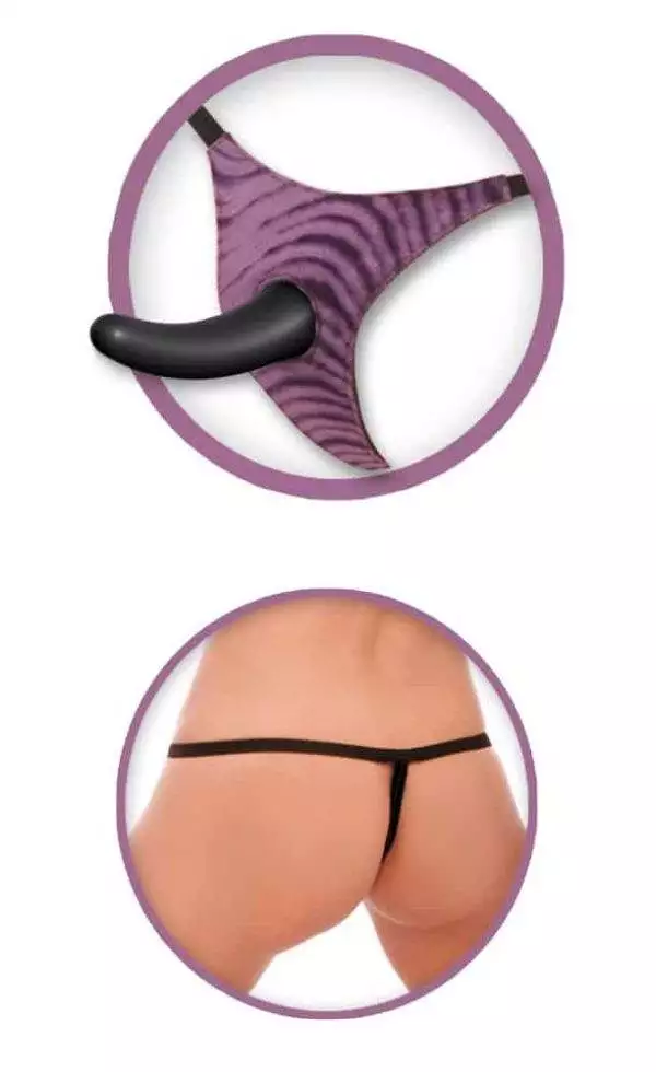 Fetish Fantasy Series Vibrating Strap-On - Stoßfreudiger Spaß!