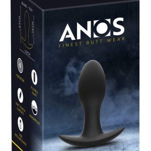 ANOS Vibro-Analplug mit 20 Vibrationsmodi. Sicher, wasserdicht & wiederaufladbar.