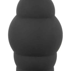 Black Velvets Vibro-Analplug: Reizstrukturiert, 9 Vibrationsmodi, wasserdicht