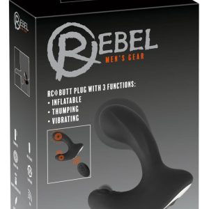 Rebel Vibro-Analplug mit Klopffunktion - intensiver Anal-Spaß