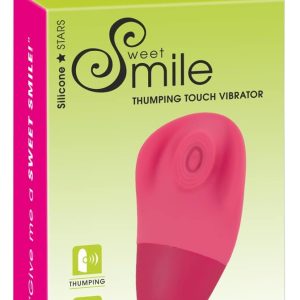 Sweet Smile Thumping Touch Vib - Auflegevibrator mit klopfender Funktion