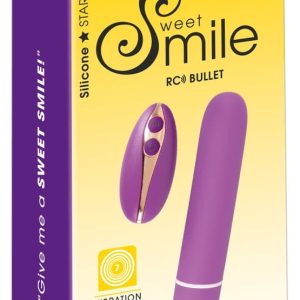 Sweet Smile Vibrobullet RC - Leise Power-Vibrationen, 7 Modi, Fernbedienung