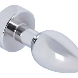 ANOS Vibrations-Plug: Hochwertiger Analplug mit 7 Modi Silber/Schwarz