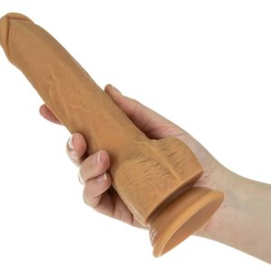 Naked Addiction Stoßvibrator - Realistisches Vergnügen mit Fernbedienung Caramel