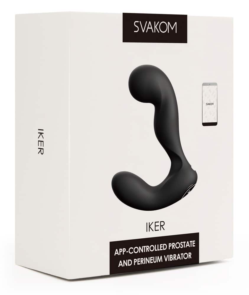 SVAKOM Iker - Flexibler (Anal-)Vibrator mit 2 Motoren