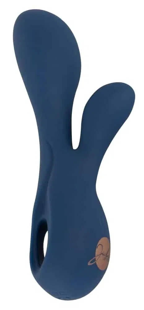 JÜLIE Mini Rabbit Vibrator - Kraftvoller Dual-Stimulator Dunkelblau JÜLIE Mini Rabbit Vibrator - Kraftvoller Dual-Stimulator Dunkelblau
