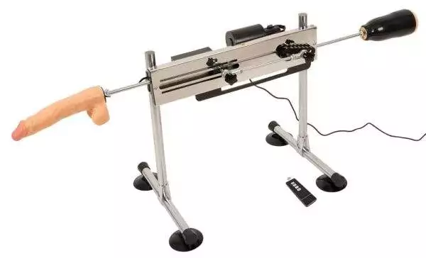 The Banger - Strombetriebene Sex-Maschine mit Dildos und Masturbator