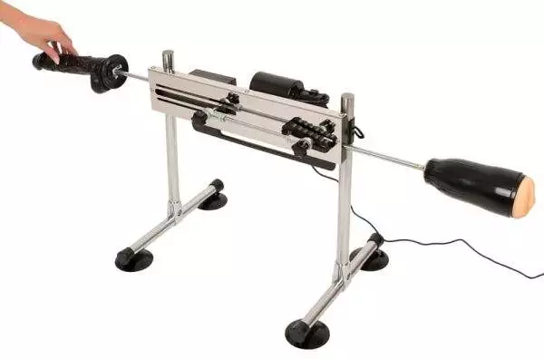 The Banger - Strombetriebene Sex-Maschine mit Dildos und Masturbator