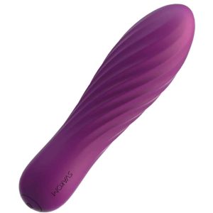 SVAKOM Tulip Black - Power-Minivibrator, 10 Vibrationsmodi, wasserdicht Violet