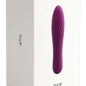 SVAKOM Tulip Black - Power-Minivibrator, 10 Vibrationsmodi, wasserdicht Violet