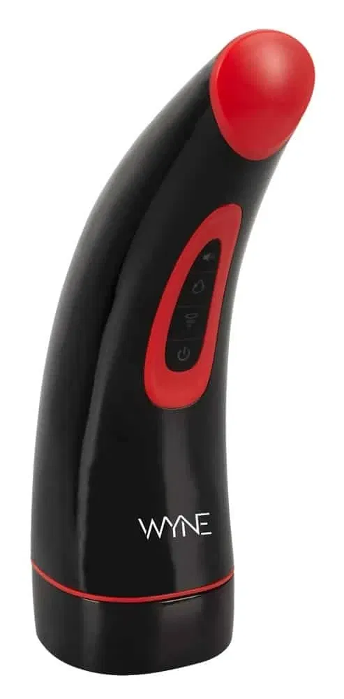 WYNE Masturbator 03 - Powerm. mit Saug- & Vibrationsmodi Schwarz/Rot WYNE Masturbator 03 - Powerm. mit Saug- & Vibrationsmodi Schwarz/Rot