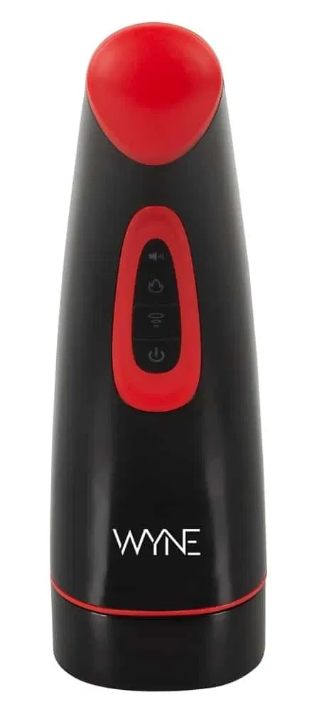 WYNE Masturbator 03 - Powerm. mit Saug- & Vibrationsmodi Schwarz/Rot WYNE Masturbator 03 - Powerm. mit Saug- & Vibrationsmodi Schwarz/Rot