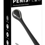 Penisplug Vibrating Bendable D - Lustzone Harnröhre im Visier! Schwarz/Silber