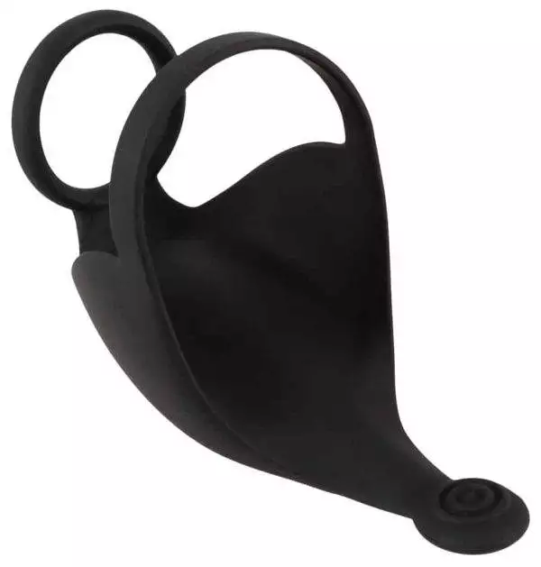 Rebel Hodenvibrator mit Penis- und Hodenring | 10 Vibrationsmodi | Fernbedienung