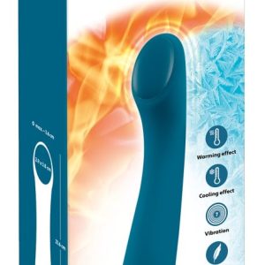 You2Toys Hot 'n Cold Vibrator - Massage & Stimulation Petrol/Gold