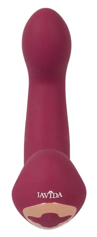 Javida Thumping & Shaking Rabb - Hotspot-Vibrator (70 Zeichen) Bordeaux