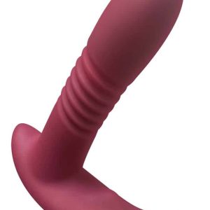 Javida RC Hands-free Vibrator - Stoß- und Klitorisstimulator Bordeaux