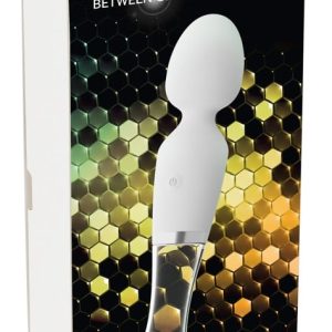 Liaison Wand - Edel eleganter Wand LED Vibrator Weiß/Transparent