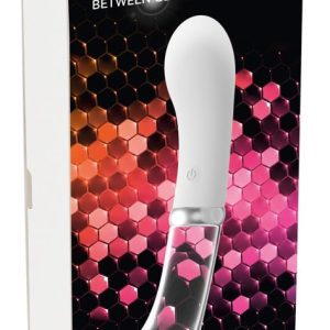 Liaison G-Spot - Silikon-Glas Vibrator Weiß/Transparent