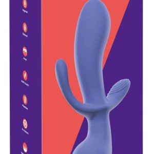 AwaQ.u Flexi-Vibrator: 2 Motoren, 10 Vibrationsmodi, wasserdicht